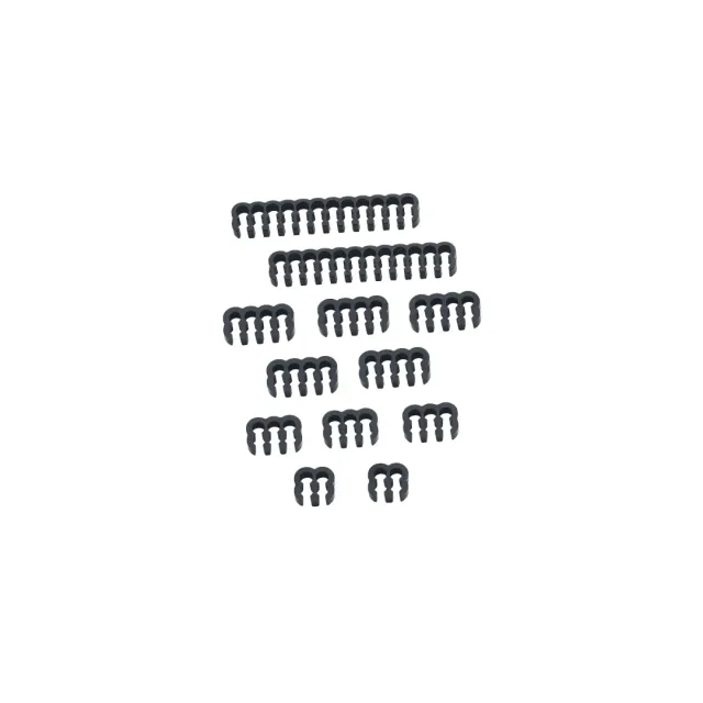 CableMod PRO Cable Comb Kit kabelkammen zwart 12-delig