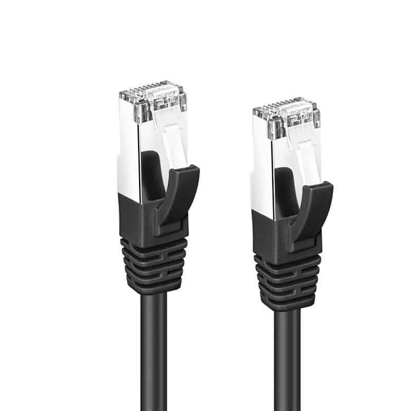 Microconnect CAT6 S/FTP netwerkkabel 15m zwart afgeschermd