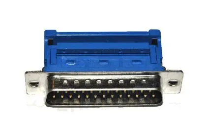 T.E.G. Sub-D connector 25-polig male bandkabel