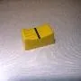 T.E.G. schuifknop 19x10 mm geel regelaar