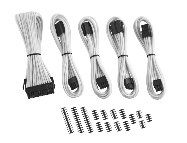 CableMod Classic ModFlex verlengkabelset 8+6 wit