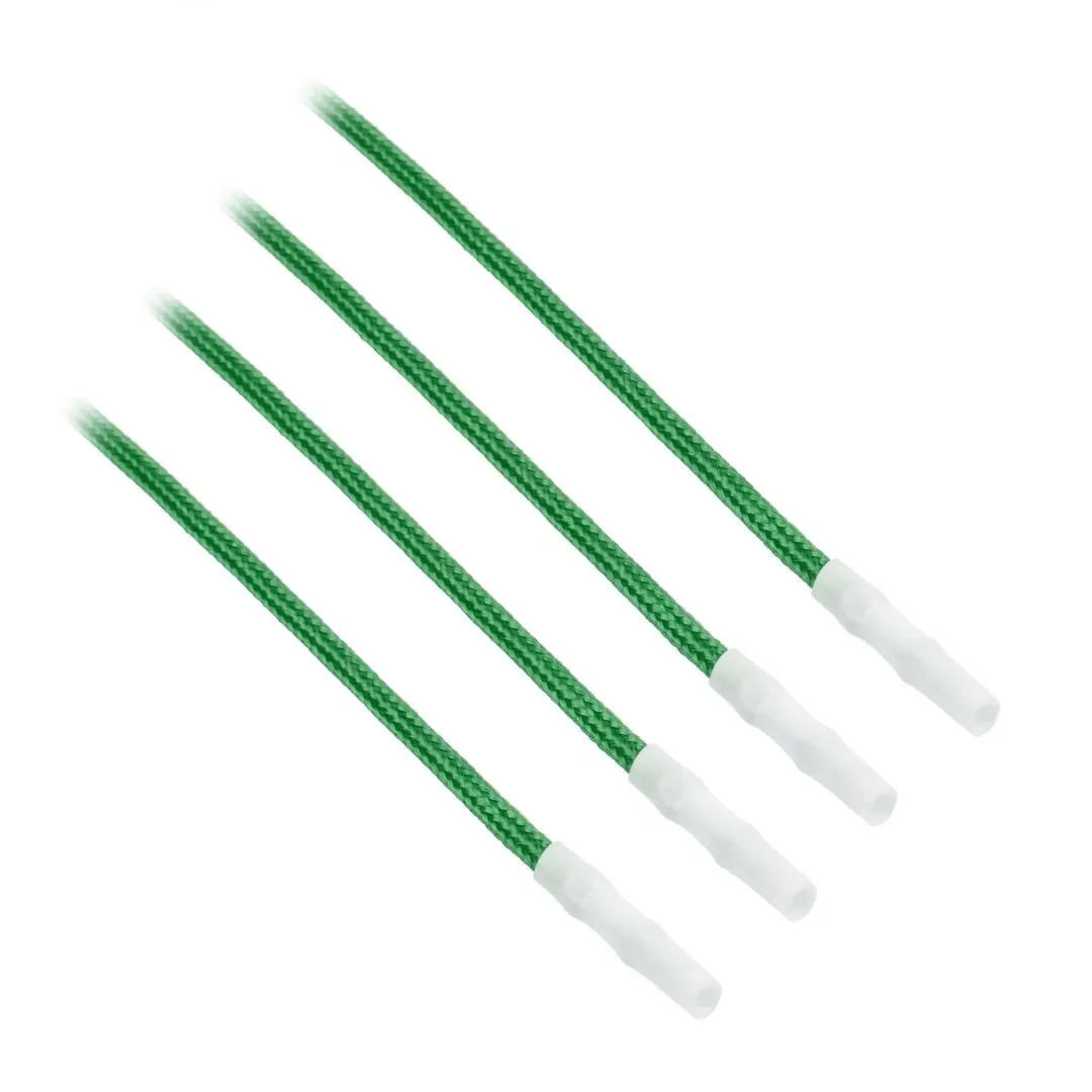 CableMod ModFlex sleeved wires groen 20cm 4-pack custom