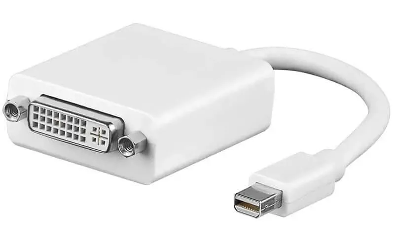 Microconnect Mini DisplayPort 1.2 naar DVI-I adapter voor MacBook