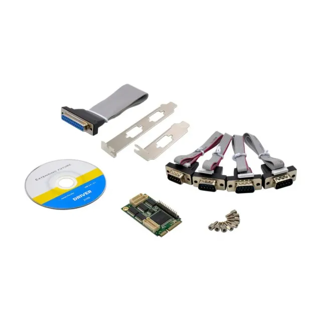 Microconnect CH384L 4S1P Mini PCIe uitbreidingskaart