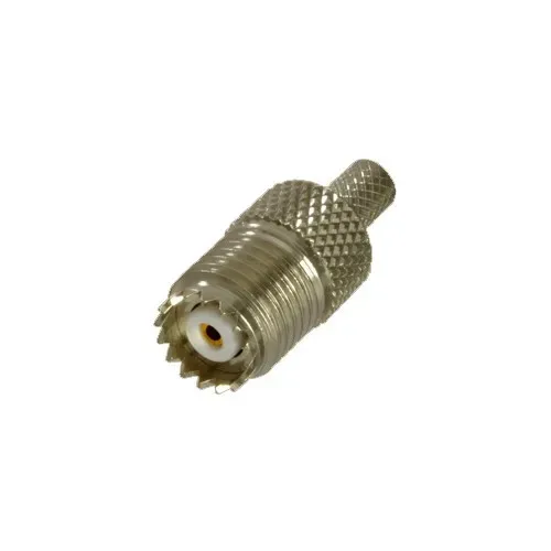 T.E.G. Mini-UHF connector female krimp RG58 50 Ohm