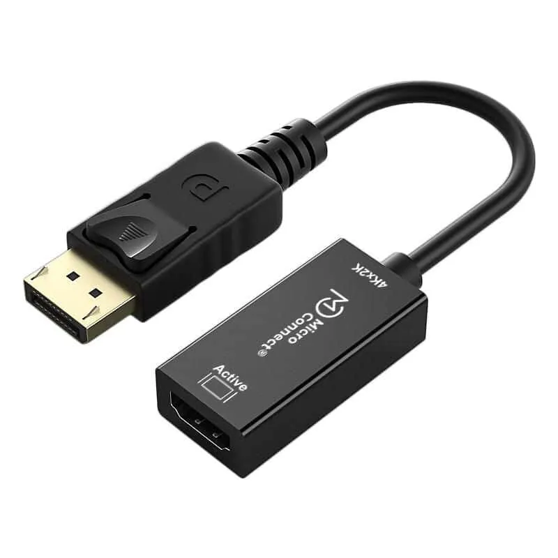 Microconnect DisplayPort 1.2 naar HDMI adapter actief