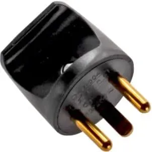 Microconnect EDB Stekker zwart contrastekker