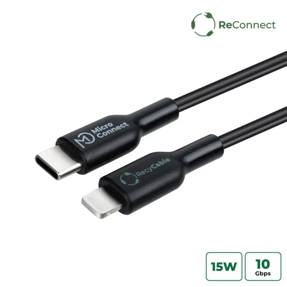 ReConnect USB-C naar Lightning kabel 2m gerecycled