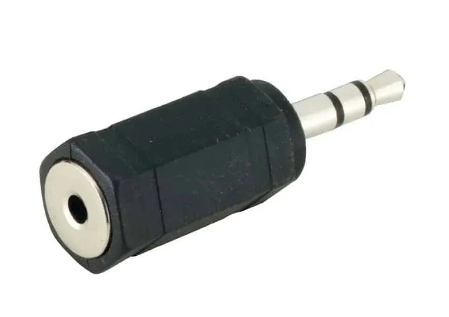 Microconnect AUDALX audio adapter 3,5mm-2,5mm stereo