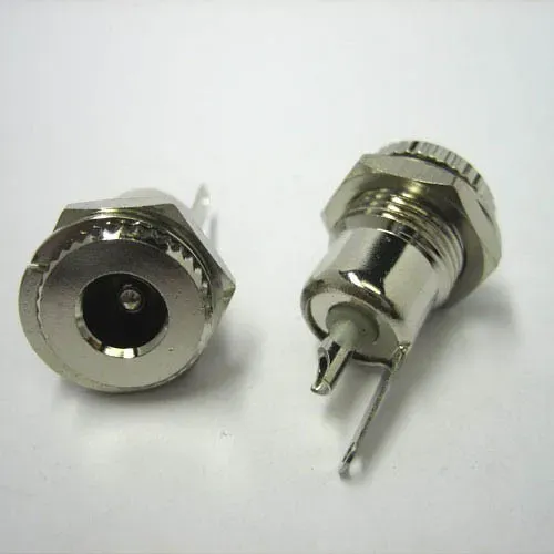 T.E.G. Voeding Chassisdeel 5,5x2,5mm DC Connector 10 stuks