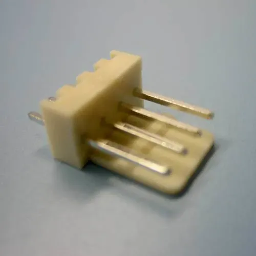 T.E.G. Nylon printdeel 4-polig 2,54 mm 25 stuks