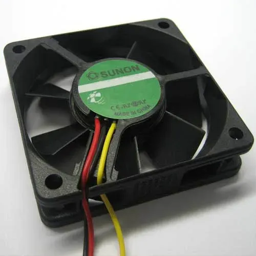 T.E.G. 80x80x25 ventilator 12V 3200RPM alarm