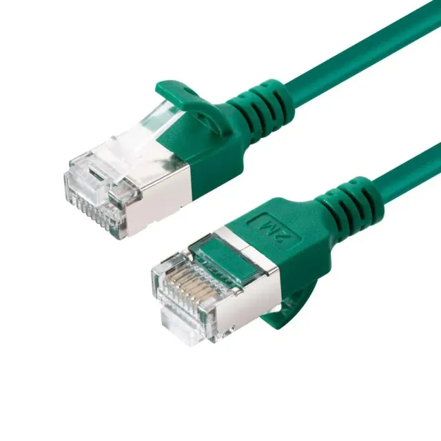 Microconnect CAT6A netwerkkabel 2m groen slim