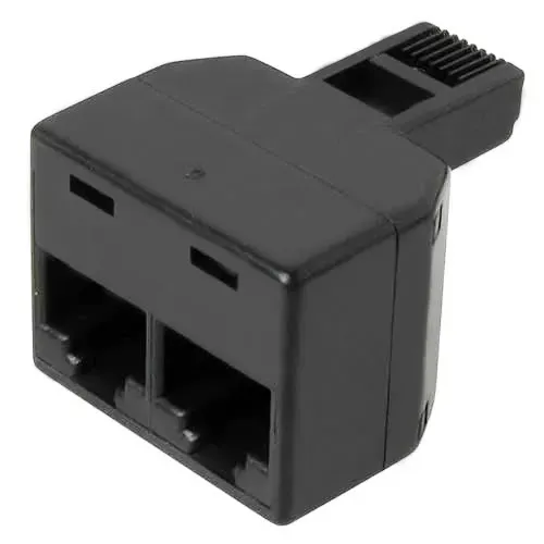 T.E.G. Modulair Adapter 1x8P/8C naar 2x8P/8C splitter