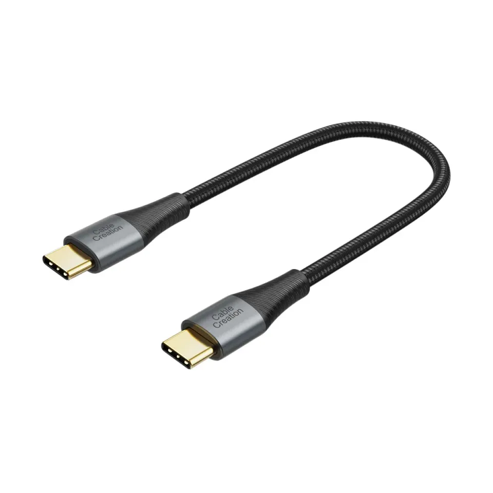CableCreation USB-C naar USB-C kabel 6FT 60W gevlochten