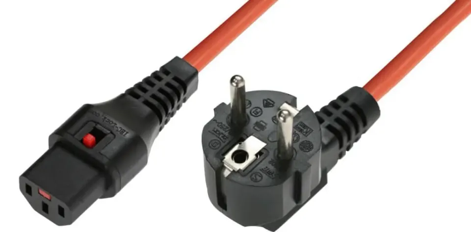 Microconnect EL248S stroomkabel C13 lock 3 m zwart