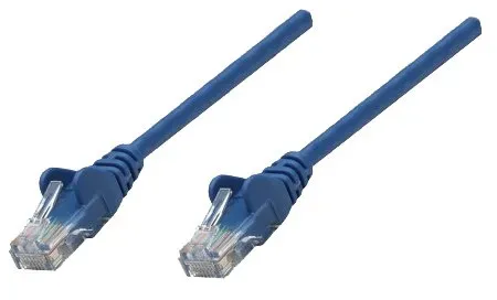 T.E.G. Cat6 U-UTP patchkabel 1.0m blauw CU certified