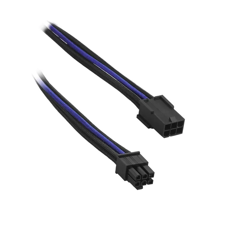 CableMod Classic ModFlex 6-pin PCI-e verlengkabel 45cm zwart blauw