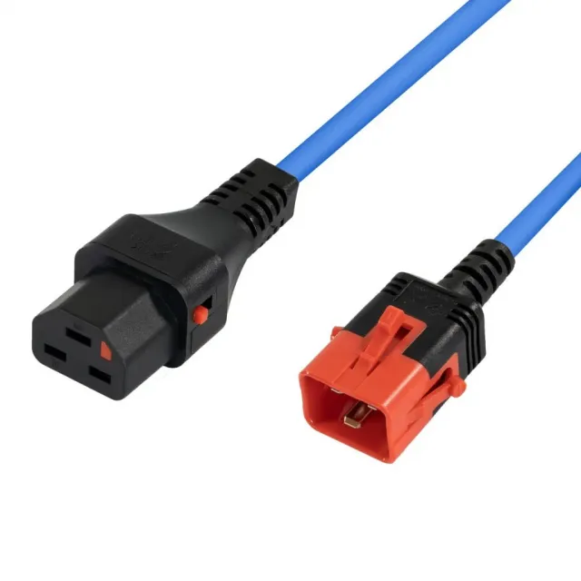 Microconnect PC4185 IEC Lock stroomkabel 2m blauw C20-C21