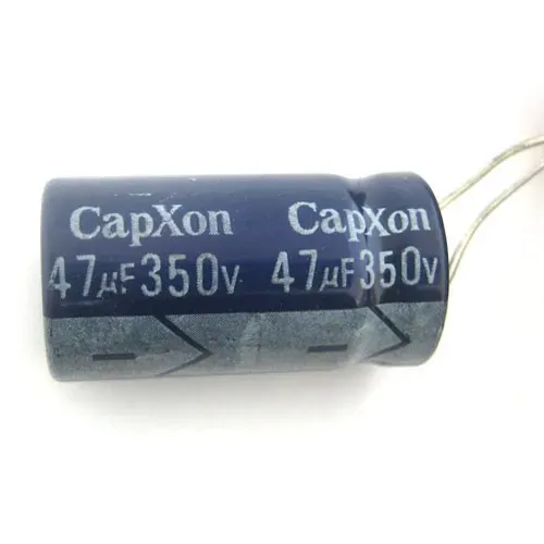 T.E.G. Elco Radiaal 47uF 350V condensator staand