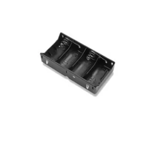 T.E.G. Batterijhouder 4x D monocel drukknoop