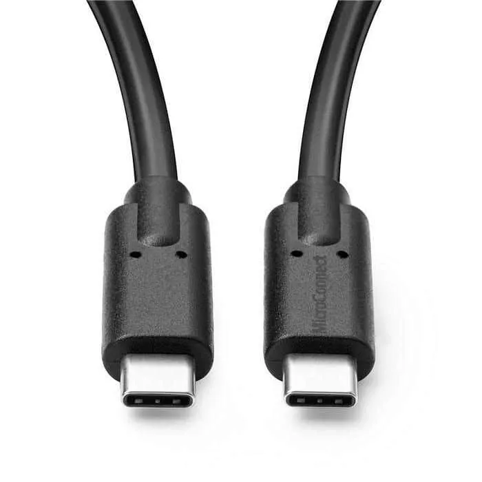 Microconnect USB-C naar USB-C kabel 0,25m 100W 20Gbps