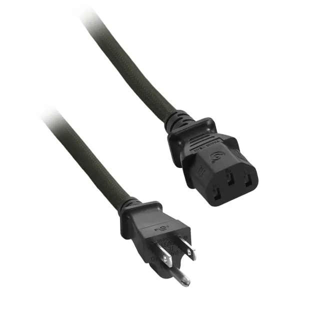 CableMod ModMesh Power Cord C13 NA stroomkabel 2m grijs