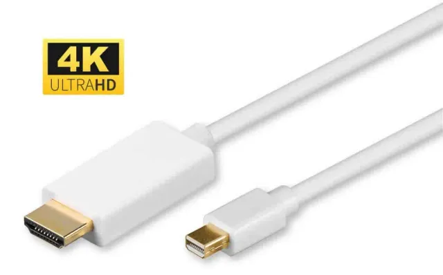 Microconnect Mini DisplayPort 1.2 naar HDMI kabel 4K 3m