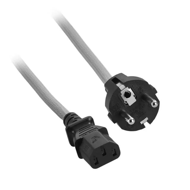 CableMod ModMesh stroomkabel C13 zilver 2m