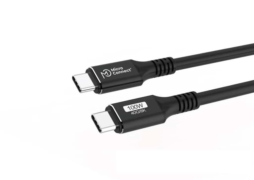 Microconnect Premium USB-C kabel 0.15m 100W 40Gbps