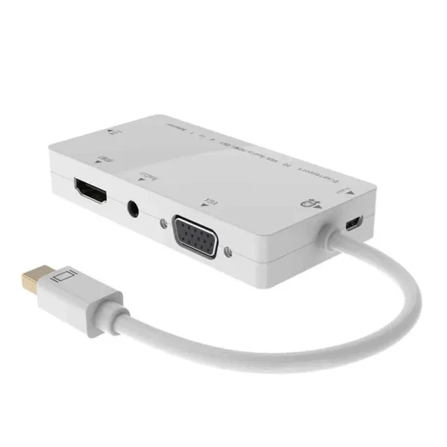 Microconnect Mini DP 1.2 naar HDMI/DVI/VGA adapter