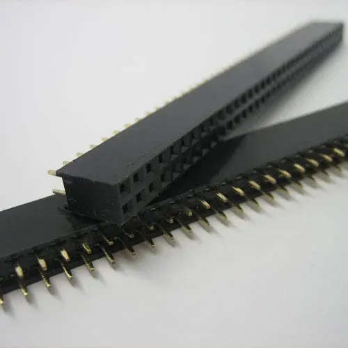 T.E.G. 2X36POL FM connector strip female 2,54mm