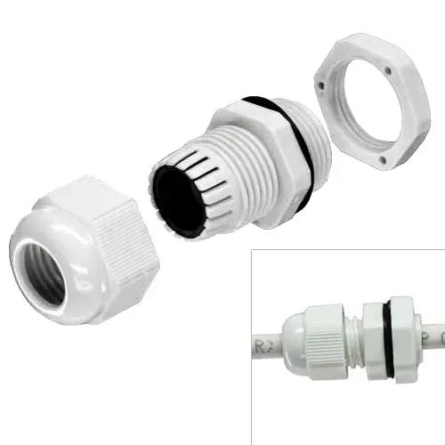 T.E.G. Trekontlasting IP68 grijs Pg9 4-8mm rond