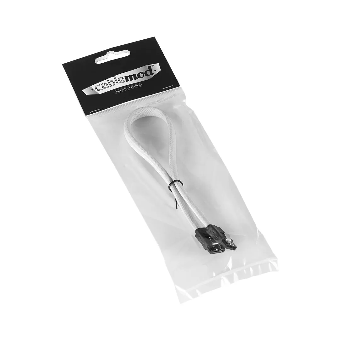 CableMod ModMesh SATA 3 kabel 60cm wit