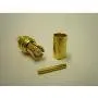 T.E.G. MCX reverse female connector 50 ohm RG174