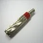 T.E.G. 6,3mm Mono jack female metaal rood