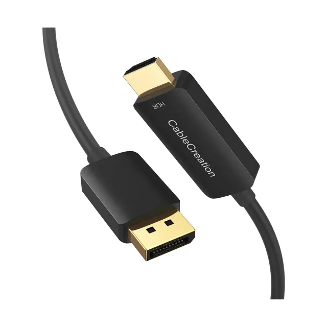 CableCreation DisplayPort naar HDMI kabel 4K 2,4 m