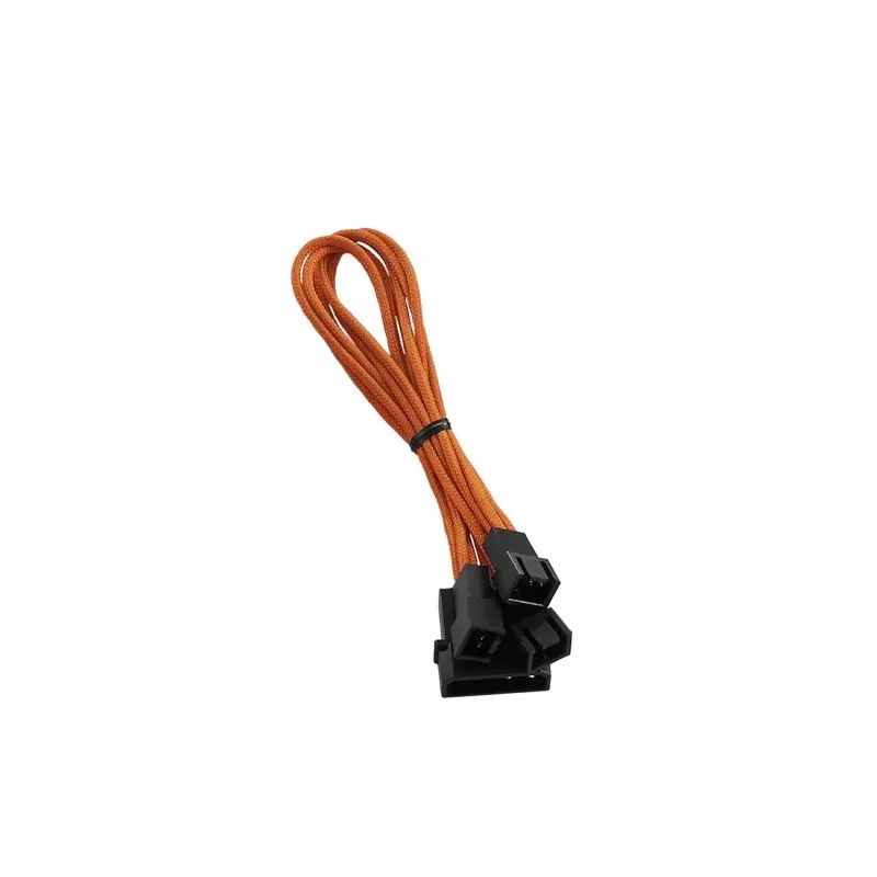 CableMod ModFlex Molex naar 3x fan adapter oranje 60cm