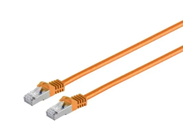 Microconnect CAT7 netwerkkabel S/FTP 1m oranje