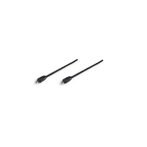 T.E.G. Firewire 1394 4-pin kabel 4-pins 3 m zwart
