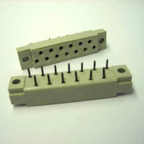 T.E.G. DIN 41617 connector 13-polig female print