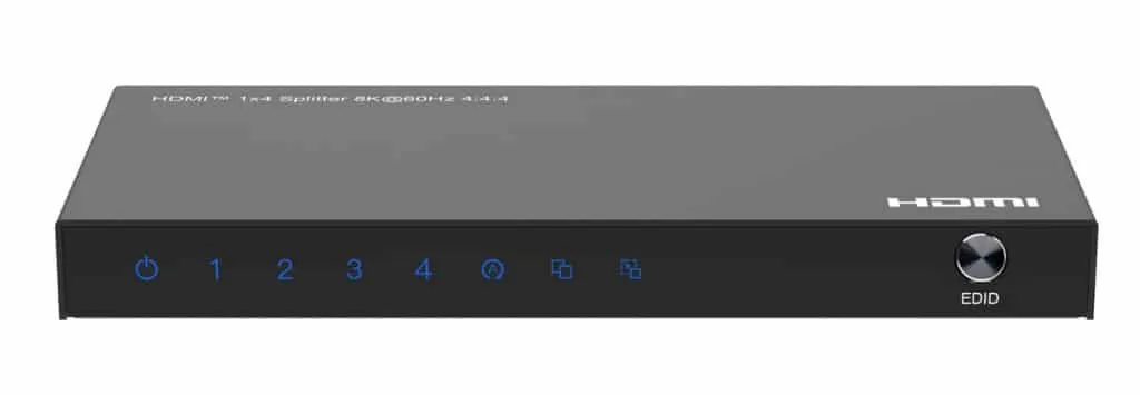 MicroConnect 8K@60Hz HDMI splitter 1x4 4:4:4 verdeler