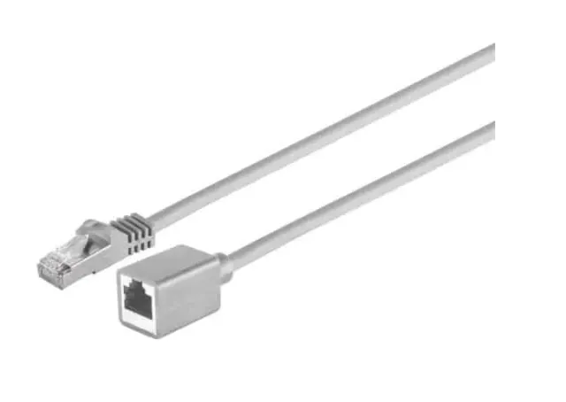 Microconnect CAT6 verlengkabel 10m grijs F/UTP
