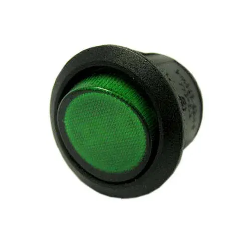 T.E.G. Wipschakelaar inbouw 2x aan/uit groen 10A