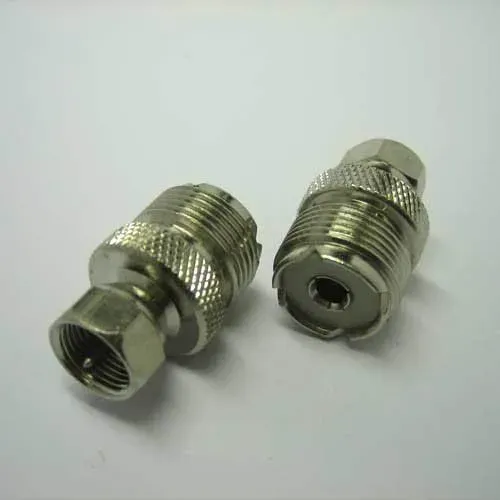 T.E.G. verloopadapter UHF female naar F male