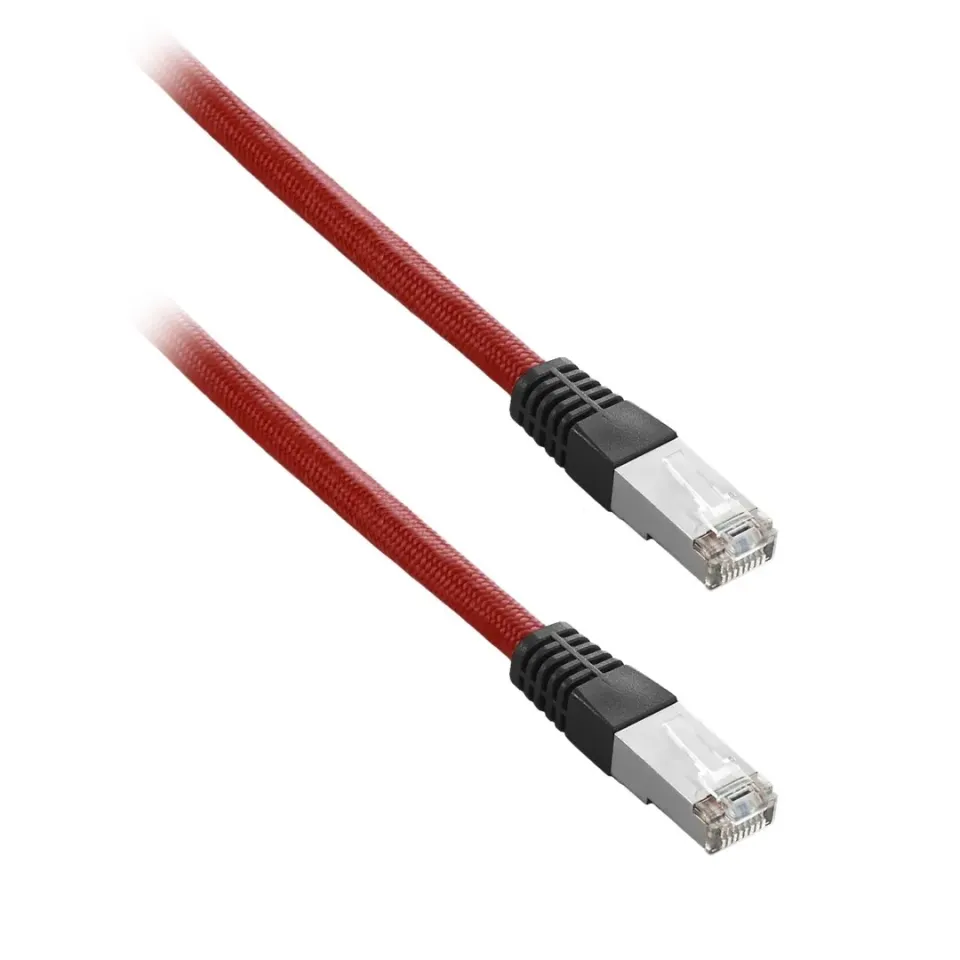 CableMod ModFlex Cat6 netwerkkabel 1m rood koper