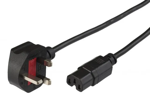 Microconnect PE090420C15 stroomkabel 2m UK-C15 zwart
