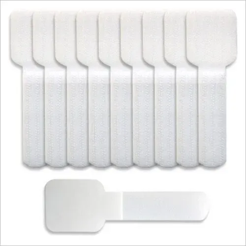 T.E.G. Wall zelfklevend klittenband wit 10 stuks