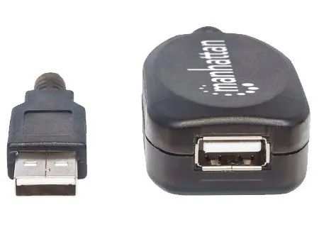 T.E.G. USB 2.0 A actieve verlengkabel 15m M/F