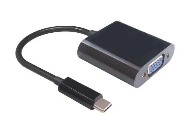 Microconnect USB-C naar VGA adapter 0,2 m Full HD